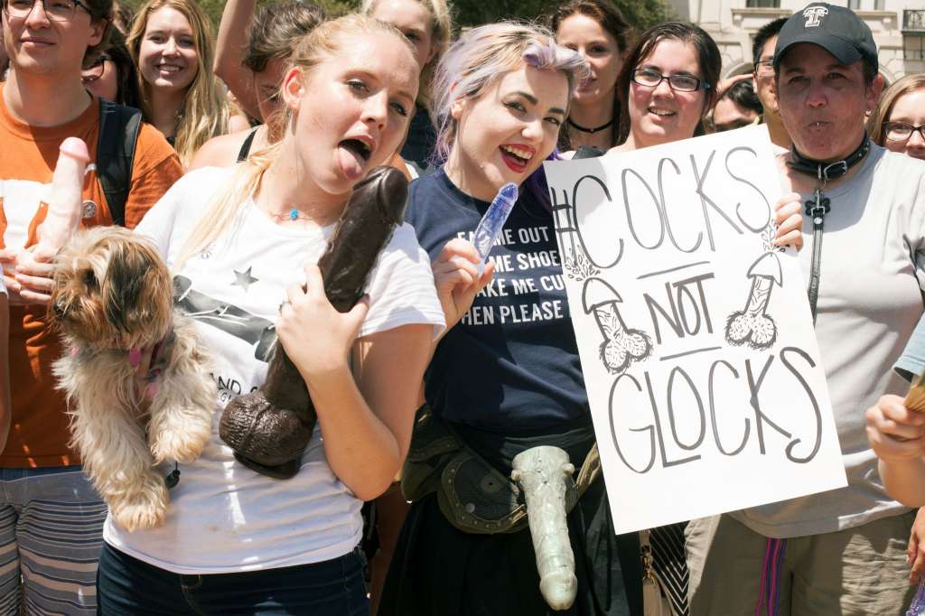Hillary Supporters Beg for Cock