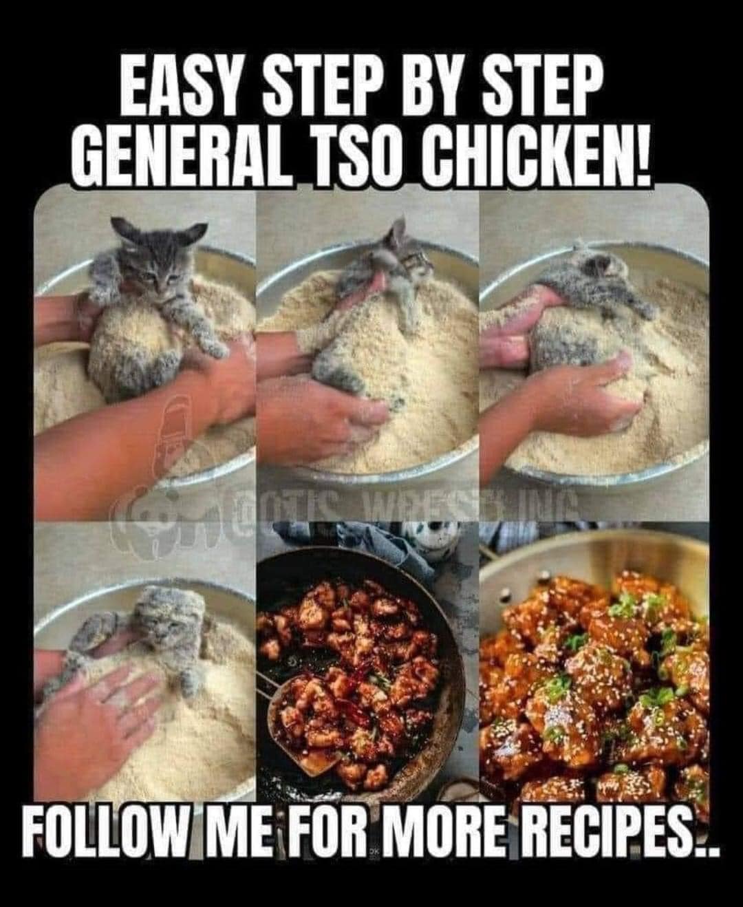 A Picture Recipe for General Tso's Chicken